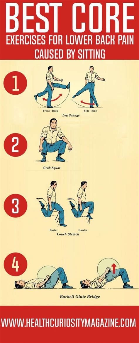 Best Core Exercises for Lower Back Pain Caused by Sitting # ...
