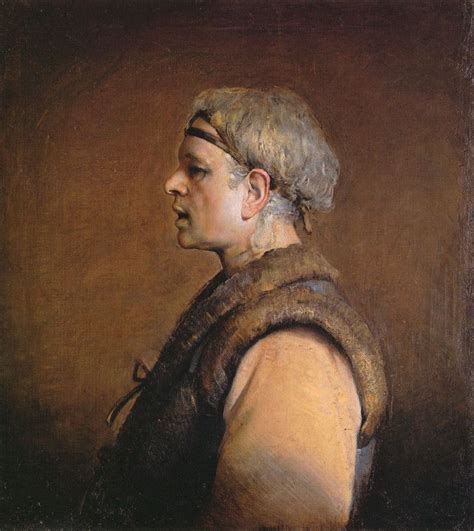 Odd Nerdrum, Self-Portrait in Profile, 1998 Forum Gallery | Painter blog, Self portrait, Portrait