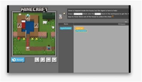 Code Org Minecraft Hero's Journey Level 12, HD Png Download - kindpng