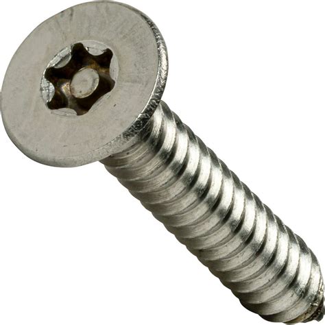 Fastenere.com: #10 x 1-1/2" Torx Flat Head Security Machine Screws Stainless Steel 18-8 Qty 25