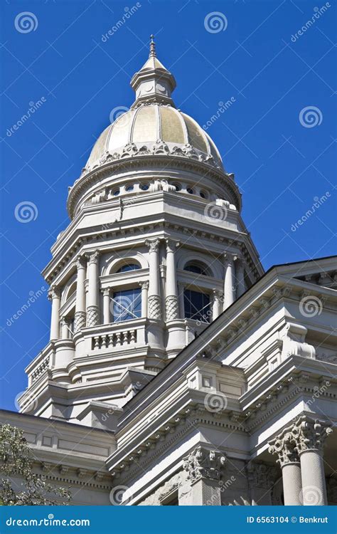 Cheyenne, Wyoming - State Capitol Stock Photo - Image of capitol ...