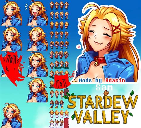 Stardew Valley Sam Mods: Hair, Portraits & More – FandomSpot