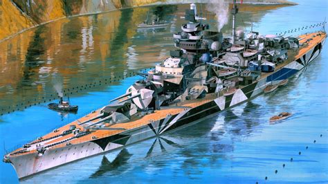 Tirpitz Battleship Wallpaper