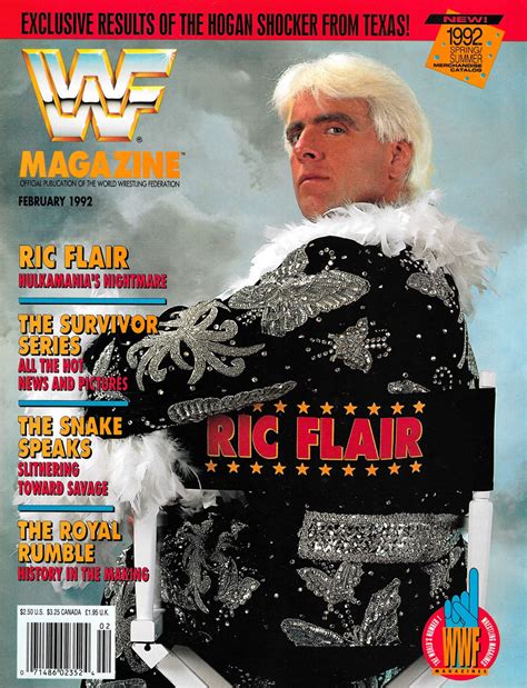 "Ric Flair: Hulkamania's Nightmare" - WWF Magazine [February 1992 ...