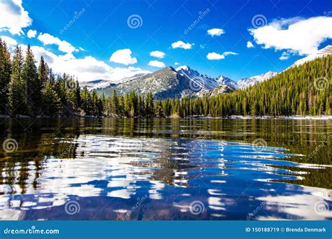 Bear Lake at Rocky Mountain National Park in Colorado Stock Image - Image of national, estes ...