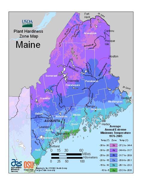 USDA Plant Hardiness Zone Map - Cooperative Extension: Garden and Yard ...