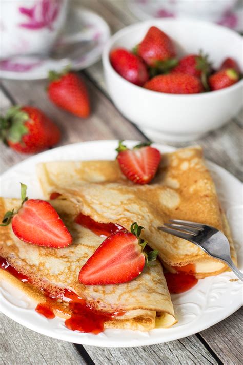 Russian Pancakes (Blini) - w/ Sweet & Savory Toppings | Recipe | Sweet ...