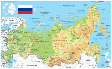 Map of Russia: offline map and detailed map of Russia