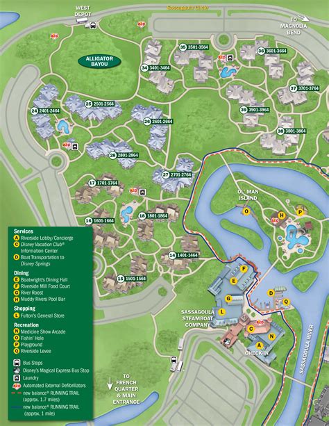 Walt Disney World Map Of Resorts - United States Map