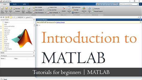 Introduction to MATLAB for beginners | How to use MATLAB | MATLAB ...