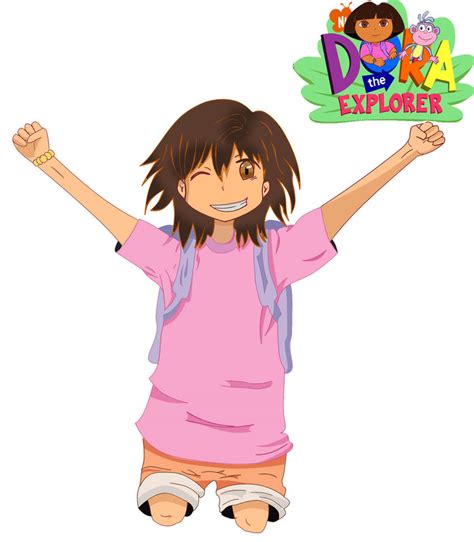 Dora the explorer (anime version) by Rychlostt on DeviantArt