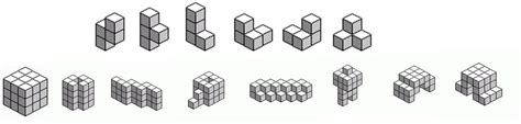 Soma Cubes Patterns