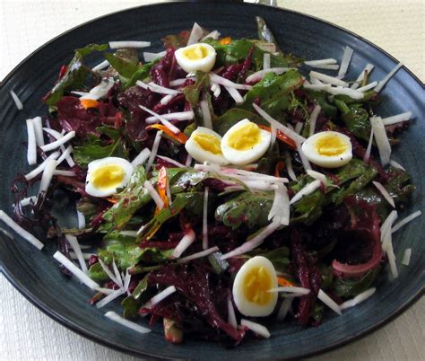 Cook Food. Mostly Plants.: Spring Salad with Beet and Black Radish