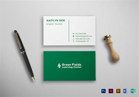 21+ Student Business Card Templates - PSD, Word, Pages | Free & Premium Templates