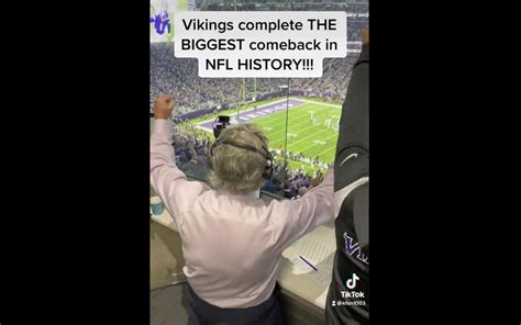 Vikings announcer Paul Allen wows again in epic comeback against Colts ...