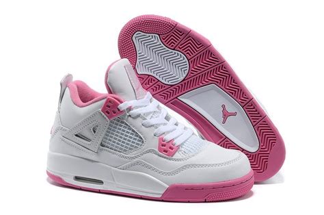 Air jordan 4 white pink women shoes | Air jordans, Nike shoes air force ...