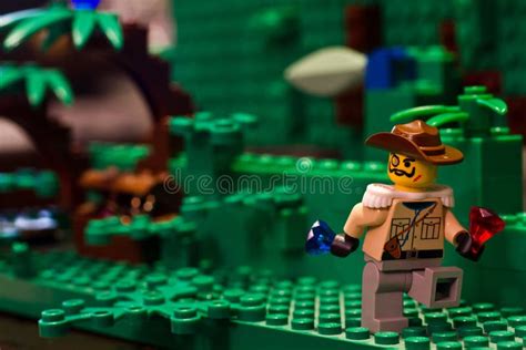 Lego Explorer in a Lego Jungle Wilderness Stock Image - Image of data, communication: 231459381