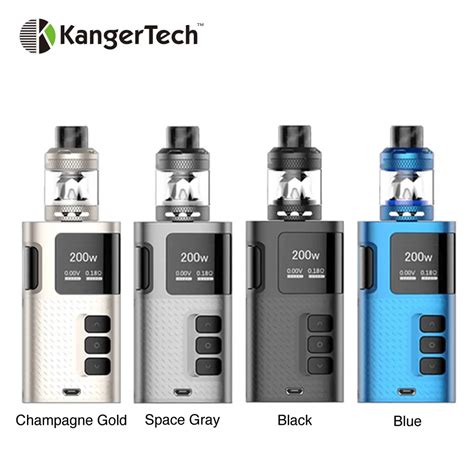 Aliexpress.com : Buy New Original 200W Kangertech Ripple TC Kit Power By Dual 18650 Battery Box ...