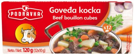 Beef bouillon cubes ♥ Podravka