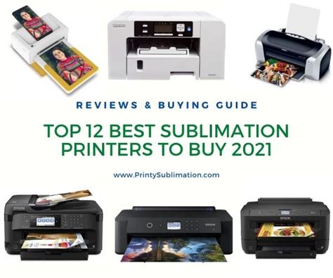 Top 12 Best Sublimation Printers for Beginners 2021 | Buying Guide