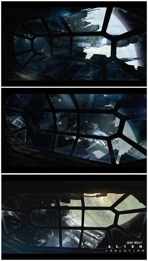 Alien: Isolation Concept Art by Brad Wright | Concept Art World