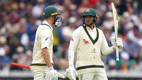 The Ashes 2023: Usman Khawaja shines in the gloom as Australia build ...