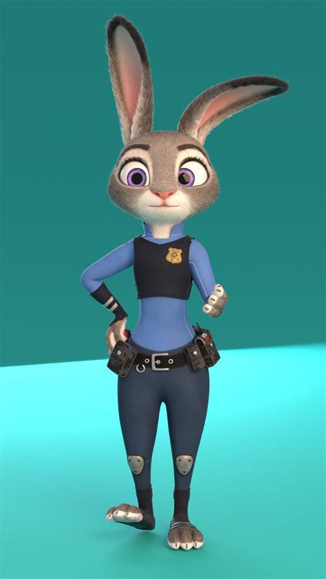 Officer Judy Hopps : r/blender