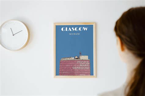 People Make Glasgow Poster | Simply The West Prints