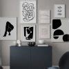 Abstract Body Art Prints Minimalist Line Nordic Posters And Prints Wall Art Canvas Painting Wall ...
