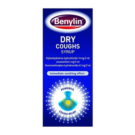 Benylin Dry Cough Syrup 125ml | Inish Pharmacy | Ireland