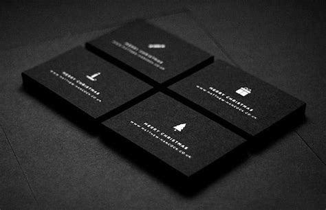 Black & White Christmas Cards by Matthew Hancock - mmminimal