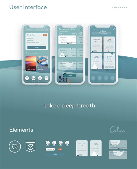 Calm App: User Experience Redesign :: Behance