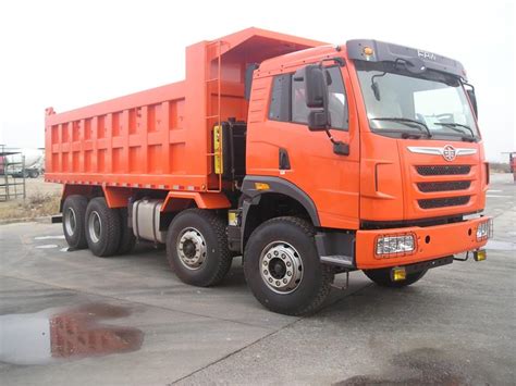 FAW T-V 8X4 DUMP TRUCK _FAW TRUCK JIEFANG All kinds of chinese trucks Qingong International Group