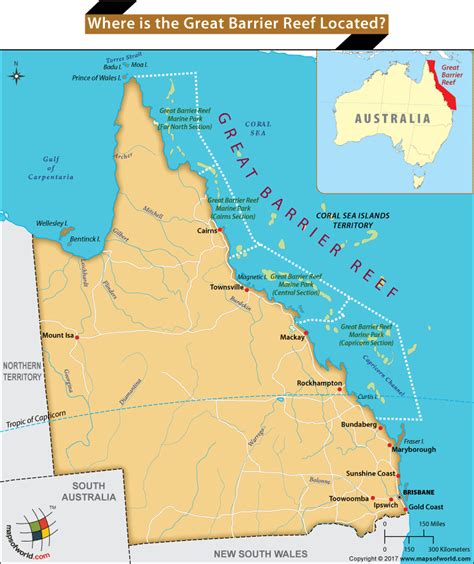 Where is the Great Barrier Reef Located? | Great Barrier Reef Location