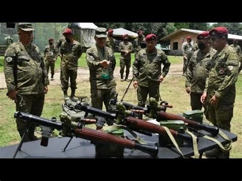 6th Infantry Division Commander personally inspects new Philippine Army Assets - YouTube