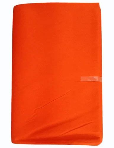 Plain Orange Cotton Fabric at Rs 34/meter | Cotton Fabric in Pali | ID: 2852401198955