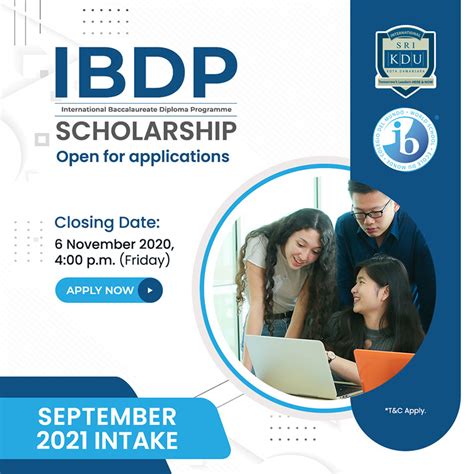 [Closed] IBDP Scholarship (September 2021 Intake) | Sri KDU Kota Damansara International