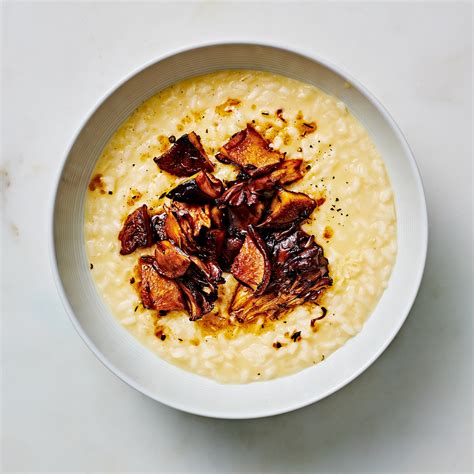 Risotto With Mushrooms and Thyme Recipe | Bon Appétit