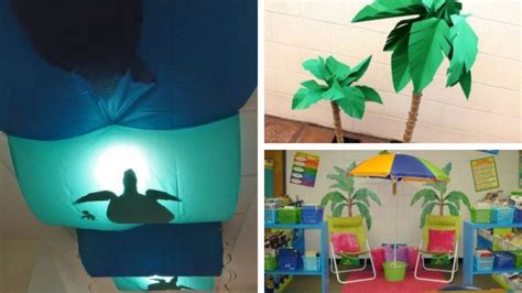 25 Sand-sational Beach-Themed Classroom Ideas | Ocean theme classroom, Beach theme classroom ...