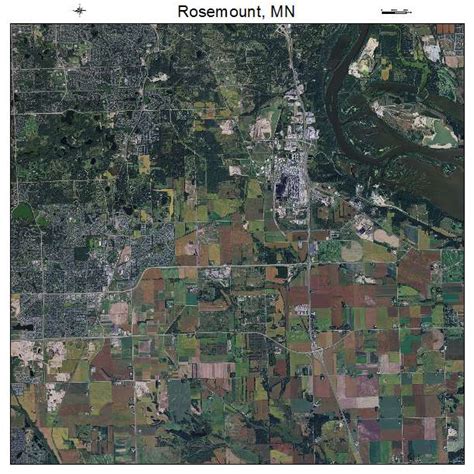 Aerial Photography Map of Rosemount, MN Minnesota