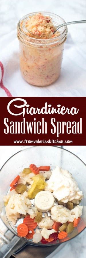 Giardiniera Sandwich Spread | Valerie's Kitchen