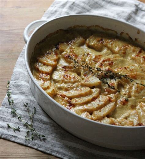 Baking Bulbs: Celeriac Gratin with Thyme and Gruyere