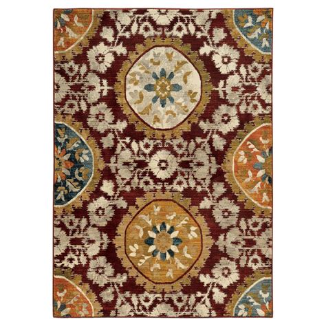 Oriental Weavers Sedona 6366A Indoor Area Rug | Gold rug, Area rugs, Rugs