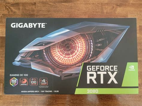 GIGABYTE GeForce RTX 3080 GAMING OC WATERFORCE WB 10GB GDDR6X ...