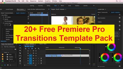 Premiere Pro Transitions Templates