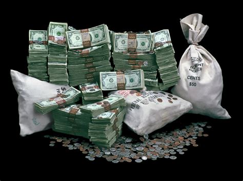 Piles of Money | Yes, this is REAL money. Piles and stacks o… | Flickr