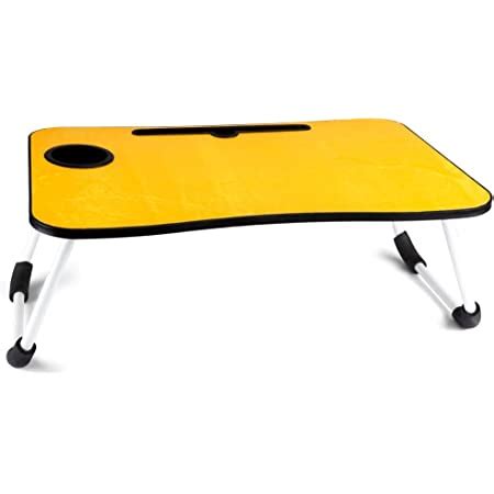 Ardith Multi-Purpose Laptop Desk for Study and Reading with Foldable Non-Slip Legs Reading Table ...