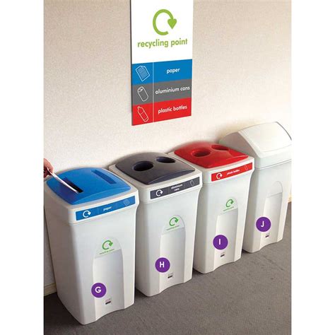 Midi Envirobins Office Recycling Bins 100ltr - ESE Direct