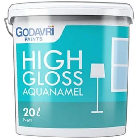 Godavari Paint High Gloss Aqua Enamel, 20 ltr at Rs 1750/bucket in Mumbai | ID: 2849489472573