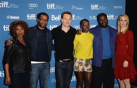 The cast of 12 Years a Slave attended a press conference for the film ...